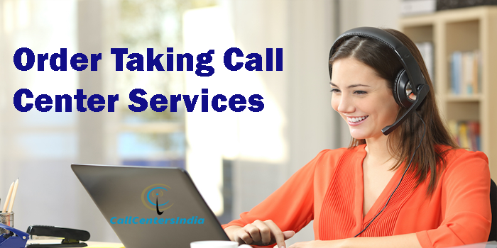 Order taking call center services